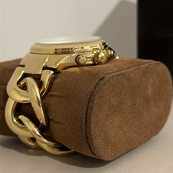 Michael Kors Cuban Link Chain Watch - Picture 4 of 8